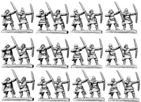 10mm Horse Tribe Foot Archers
