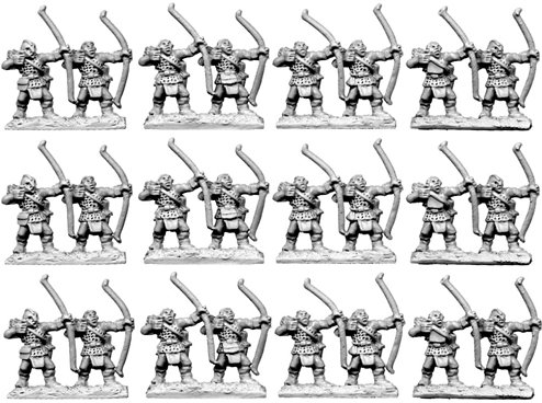 10mm Half-Orc Archers