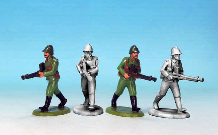 Panovian Infantrymen with LMG