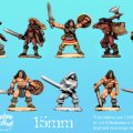 Photo of 15mm Barbarian Heroes (FM01)