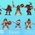 Photo of 15mm Barbarian Heroes (FM01)