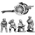 Photo of Bolshevik Field Gun and Crew (BU06)