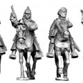 Photo of Mounted Bolshevik Officers (BU17)
