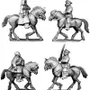 Photo of Mounted Chinese Officers (BU29)