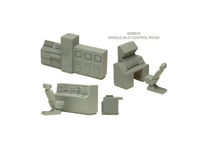 Missile Silo Control Room Set