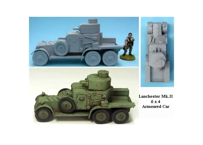 Lanchester 6 x 4 Mk. II Armoured Car