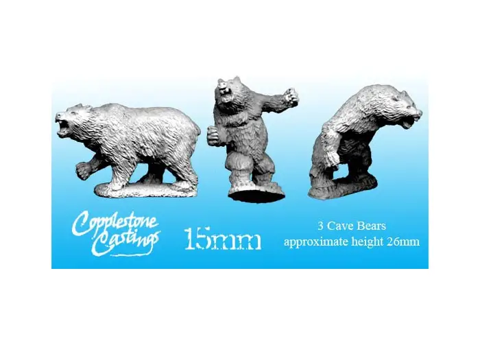 15mm Cave Bears