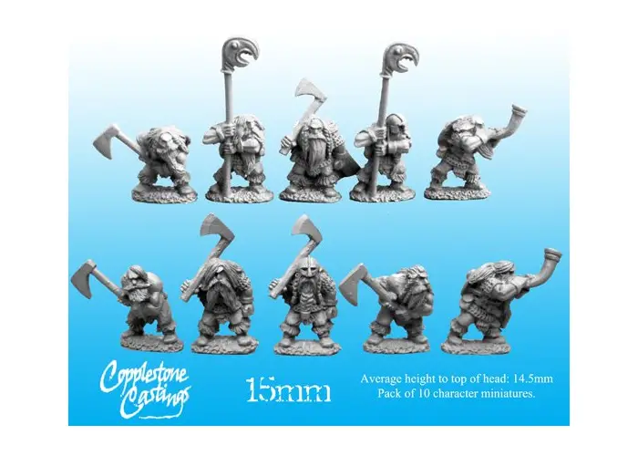 15mm Dwarf Command