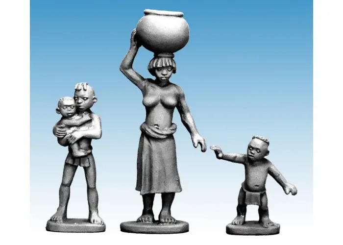 African Villagers