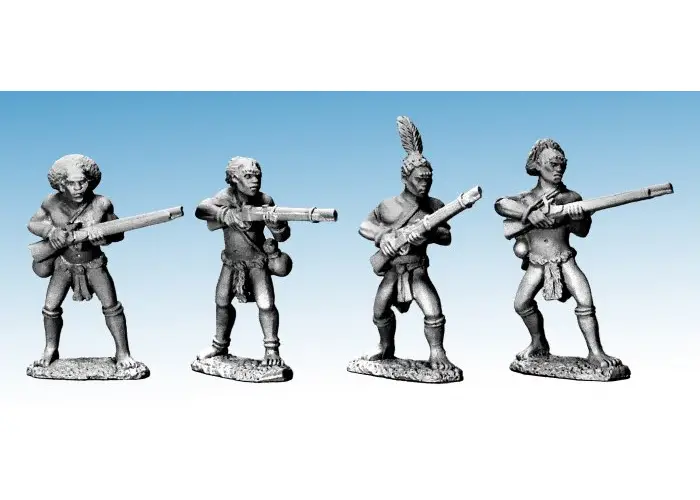 Shilluk armed with Guns