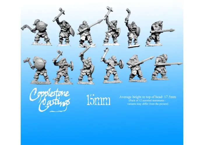 15mm Ice Tribe Warriors