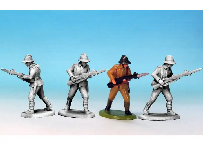 Slovskan Infantrymen Advancing