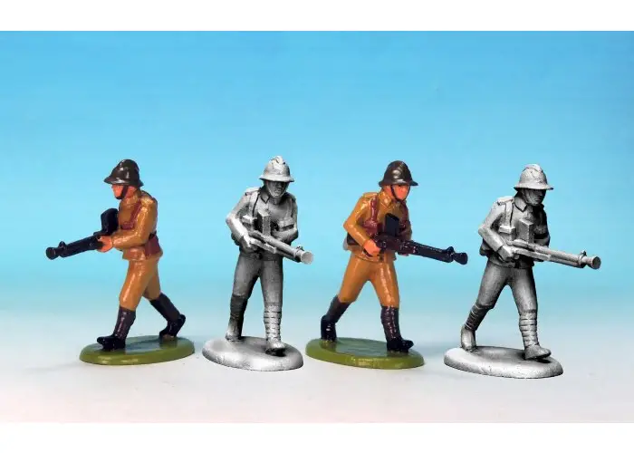 Slovskan Infantrymen with LMG