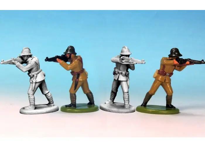 Slovskan Infantrymen Shooting