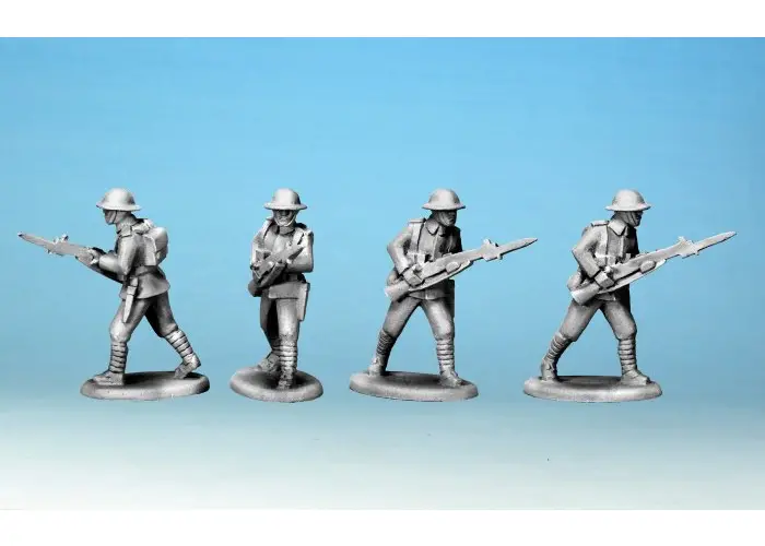 Infantryman in Brodie Helmet