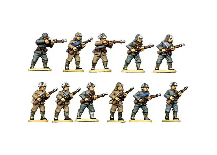 Chinese Infantry in Fur Caps