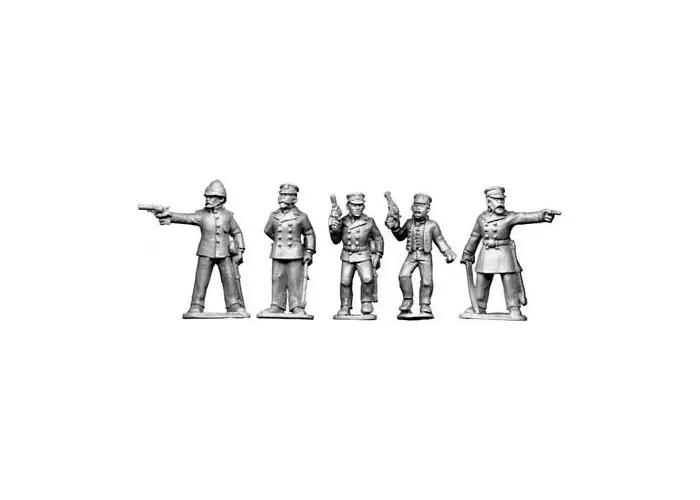 British Naval Officers